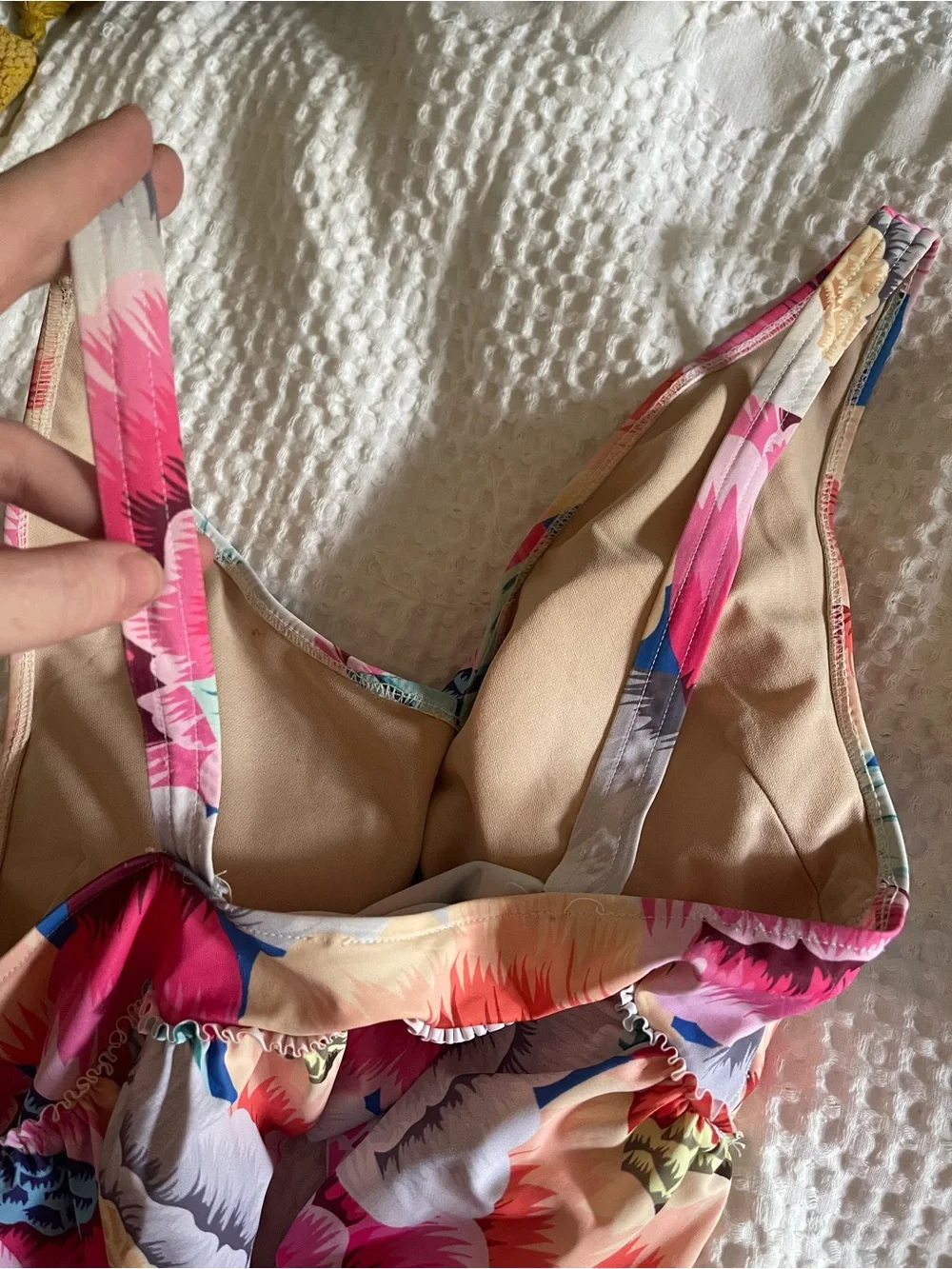 Kortni Jeane V Neck Swim Top